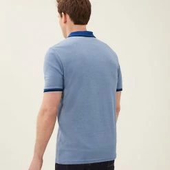 Cheap ⭐ M&S Collection Men's Polo 👕 Shirts Modal Rich Soft Touch Polo 👕 Shirt ✨ -Men's Holiday Clothes Sales SD 03 T28 3312M E3 X EC 2