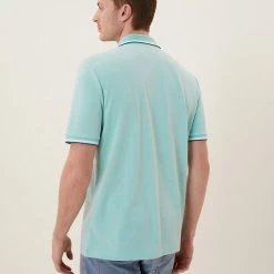 Cheap ⭐ M&S Collection Men's Polo 👕 Shirts Modal Rich Soft Touch Polo 👕 Shirt ✨ -Men's Holiday Clothes Sales SD 03 T28 3312M ST X EC 2