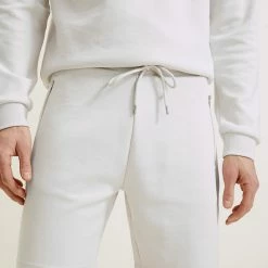 Best Sale 🔥 Autograph Men's Shorts Cotton Rich Drawstring Zip Pocket Shorts ⭐ -Men's Holiday Clothes Sales SD 03 T28 4934A XH X EC 2