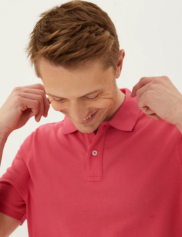 New ๐คฉ M&S Collection Men's Polo ๐ Shirts Pure Cotton Pique Polo ๐ Shirt ๐ฅ 53 New ๐คฉ M&S Collection Men's Polo ๐ Shirts Pure Cotton Pique Polo ๐ Shirt ๐ฅ - Image 53