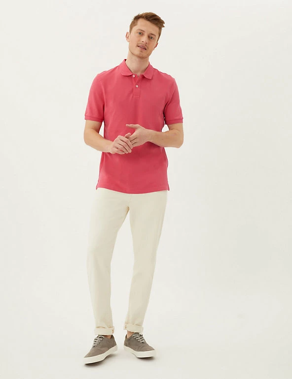 New ๐คฉ M&S Collection Men's Polo ๐ Shirts Pure Cotton Pique Polo ๐ Shirt ๐ฅ 55 New ๐คฉ M&S Collection Men's Polo ๐ Shirts Pure Cotton Pique Polo ๐ Shirt ๐ฅ - Image 55
