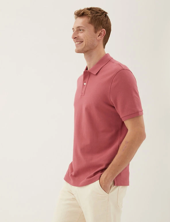 New ๐คฉ M&S Collection Men's Polo ๐ Shirts Pure Cotton Pique Polo ๐ Shirt ๐ฅ 51 New ๐คฉ M&S Collection Men's Polo ๐ Shirts Pure Cotton Pique Polo ๐ Shirt ๐ฅ - Image 51