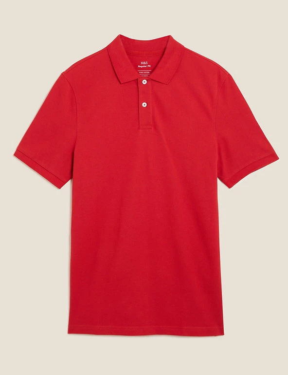 New ๐คฉ M&S Collection Men's Polo ๐ Shirts Pure Cotton Pique Polo ๐ Shirt ๐ฅ 45 New ๐คฉ M&S Collection Men's Polo ๐ Shirts Pure Cotton Pique Polo ๐ Shirt ๐ฅ - Image 45