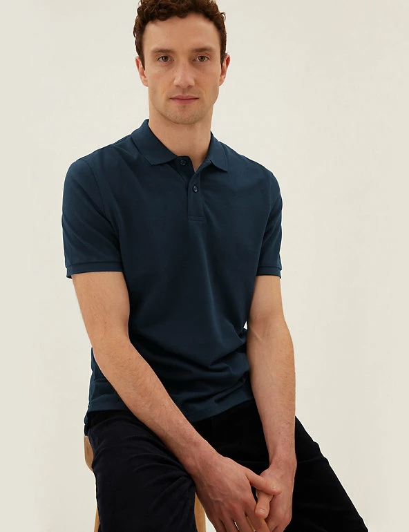 New ๐คฉ M&S Collection Men's Polo ๐ Shirts Pure Cotton Pique Polo ๐ Shirt ๐ฅ 72 New ๐คฉ M&S Collection Men's Polo ๐ Shirts Pure Cotton Pique Polo ๐ Shirt ๐ฅ - Image 72