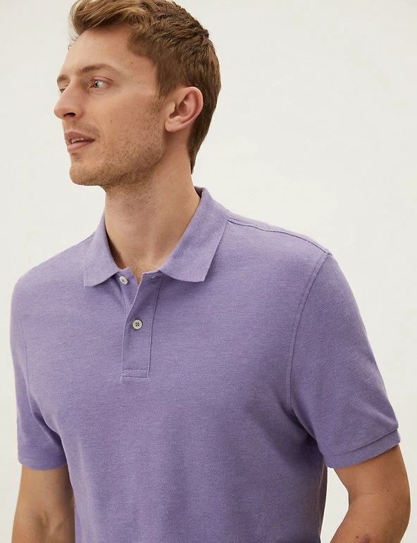 New ๐คฉ M&S Collection Men's Polo ๐ Shirts Pure Cotton Pique Polo ๐ Shirt ๐ฅ 57 New ๐คฉ M&S Collection Men's Polo ๐ Shirts Pure Cotton Pique Polo ๐ Shirt ๐ฅ - Image 57