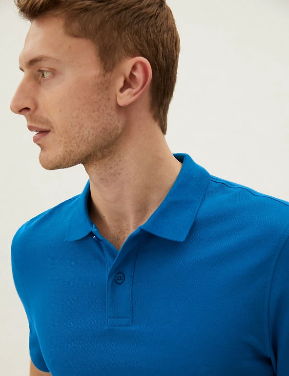 New ๐คฉ M&S Collection Men's Polo ๐ Shirts Pure Cotton Pique Polo ๐ Shirt ๐ฅ 67 New ๐คฉ M&S Collection Men's Polo ๐ Shirts Pure Cotton Pique Polo ๐ Shirt ๐ฅ - Image 67