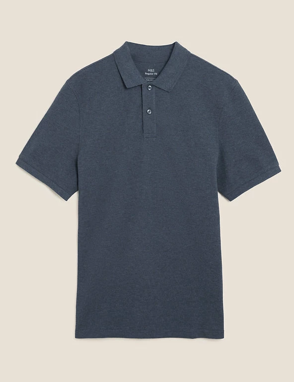 New ๐คฉ M&S Collection Men's Polo ๐ Shirts Pure Cotton Pique Polo ๐ Shirt ๐ฅ 75 New ๐คฉ M&S Collection Men's Polo ๐ Shirts Pure Cotton Pique Polo ๐ Shirt ๐ฅ - Image 75
