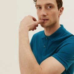 New ๐คฉ M&S Collection Men's Polo ๐ Shirts Pure Cotton Pique Polo ๐ Shirt ๐ฅ 91 New ๐คฉ M&S Collection Men's Polo ๐ Shirts Pure Cotton Pique Polo ๐ Shirt ๐ฅ -Men's Holiday Clothes Sales SD 03 T28 5032M NT X EC 0 1
