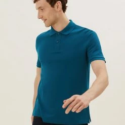 New ๐คฉ M&S Collection Men's Polo ๐ Shirts Pure Cotton Pique Polo ๐ Shirt ๐ฅ 93 New ๐คฉ M&S Collection Men's Polo ๐ Shirts Pure Cotton Pique Polo ๐ Shirt ๐ฅ -Men's Holiday Clothes Sales SD 03 T28 5032M NT X EC 1 1