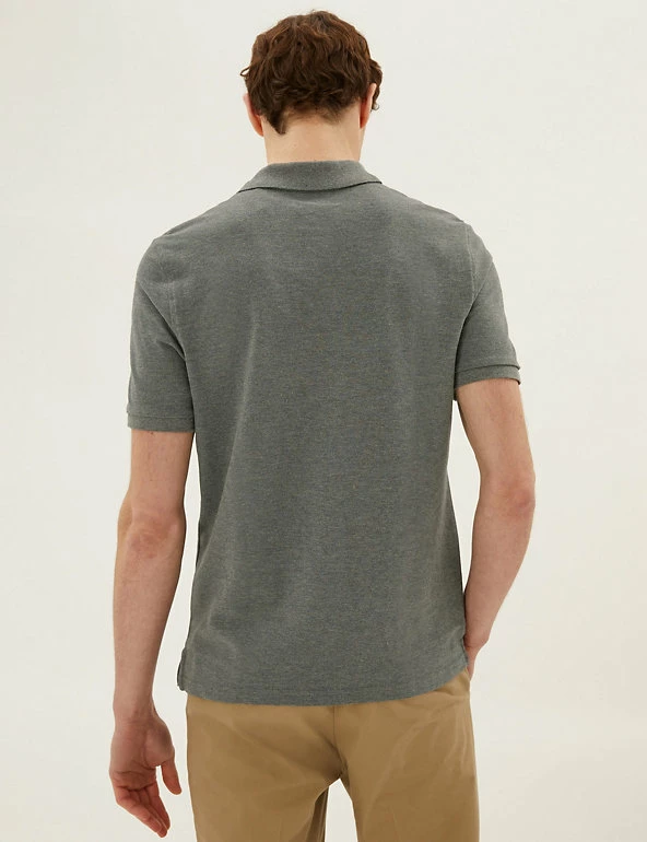 New ๐คฉ M&S Collection Men's Polo ๐ Shirts Pure Cotton Pique Polo ๐ Shirt ๐ฅ 25 New ๐คฉ M&S Collection Men's Polo ๐ Shirts Pure Cotton Pique Polo ๐ Shirt ๐ฅ - Image 25