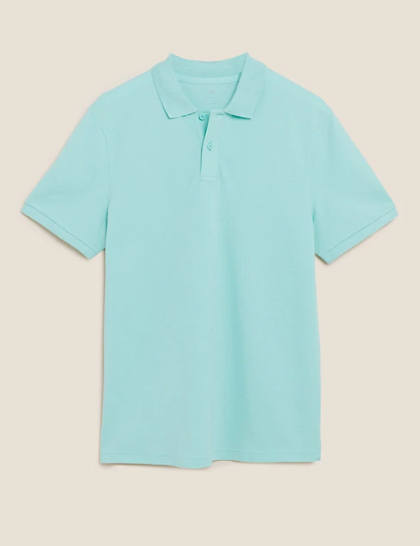 New ๐คฉ M&S Collection Men's Polo ๐ Shirts Pure Cotton Pique Polo ๐ Shirt ๐ฅ 11 New ๐คฉ M&S Collection Men's Polo ๐ Shirts Pure Cotton Pique Polo ๐ Shirt ๐ฅ - Image 11
