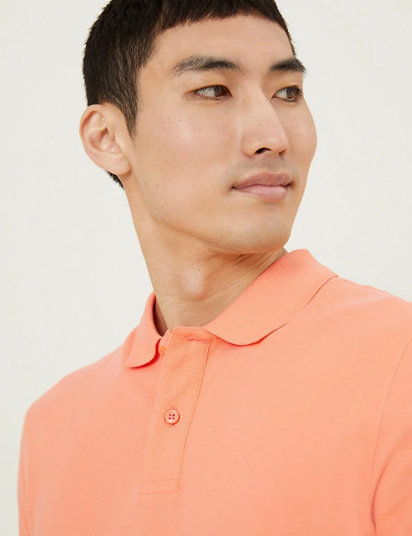 New ๐คฉ M&S Collection Men's Polo ๐ Shirts Pure Cotton Pique Polo ๐ Shirt ๐ฅ 37 New ๐คฉ M&S Collection Men's Polo ๐ Shirts Pure Cotton Pique Polo ๐ Shirt ๐ฅ - Image 37
