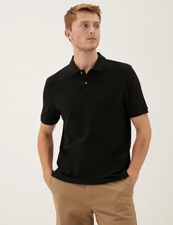 New ๐คฉ M&S Collection Men's Polo ๐ Shirts Pure Cotton Pique Polo ๐ Shirt ๐ฅ 20 New ๐คฉ M&S Collection Men's Polo ๐ Shirts Pure Cotton Pique Polo ๐ Shirt ๐ฅ - Image 20