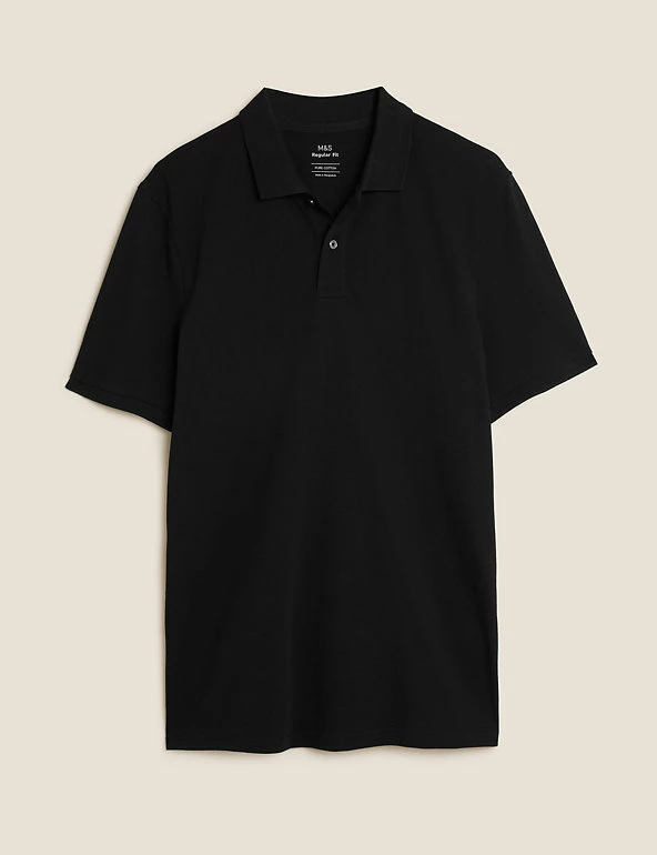 New ๐คฉ M&S Collection Men's Polo ๐ Shirts Pure Cotton Pique Polo ๐ Shirt ๐ฅ 19 New ๐คฉ M&S Collection Men's Polo ๐ Shirts Pure Cotton Pique Polo ๐ Shirt ๐ฅ - Image 19
