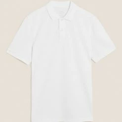 New ๐คฉ M&S Collection Men's Polo ๐ Shirts Pure Cotton Pique Polo ๐ Shirt ๐ฅ 104 New ๐คฉ M&S Collection Men's Polo ๐ Shirts Pure Cotton Pique Polo ๐ Shirt ๐ฅ -Men's Holiday Clothes Sales SD 03 T28 5032M Z0 X EC 90 1