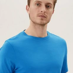 Cheapest 🧨 M&S Collection Men's T-shirts Pure Cotton Crew Neck T-Shirt 🎁 -Men's Holiday Clothes Sales SD 03 T28 5311M DM X EC 1