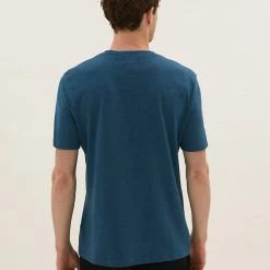 Cheapest 🧨 M&S Collection Men's T-shirts Pure Cotton Crew Neck T-Shirt 🎁 -Men's Holiday Clothes Sales SD 03 T28 5311M RQ X EC 2