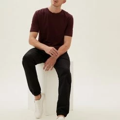New ๐ M&S Collection Men's T-shirts Slim Fit Pure Cotton Crew Neck T-Shirt ๐คฉ 57 New ๐ M&S Collection Men's T-shirts Slim Fit Pure Cotton Crew Neck T-Shirt ๐คฉ -Men's Holiday Clothes Sales SD 03 T28 5311S F8 X EC 1