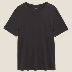 New ๐ M&S Collection Men's T-shirts Slim Fit Pure Cotton Crew Neck T-Shirt ๐คฉ 50 New ๐ M&S Collection Men's T-shirts Slim Fit Pure Cotton Crew Neck T-Shirt ๐คฉ -Men's Holiday Clothes Sales SD 03 T28 5311S HL X EC 90