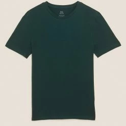 New ๐ M&S Collection Men's T-shirts Slim Fit Pure Cotton Crew Neck T-Shirt ๐คฉ 76 New ๐ M&S Collection Men's T-shirts Slim Fit Pure Cotton Crew Neck T-Shirt ๐คฉ -Men's Holiday Clothes Sales SD 03 T28 5311S JX X EC 90