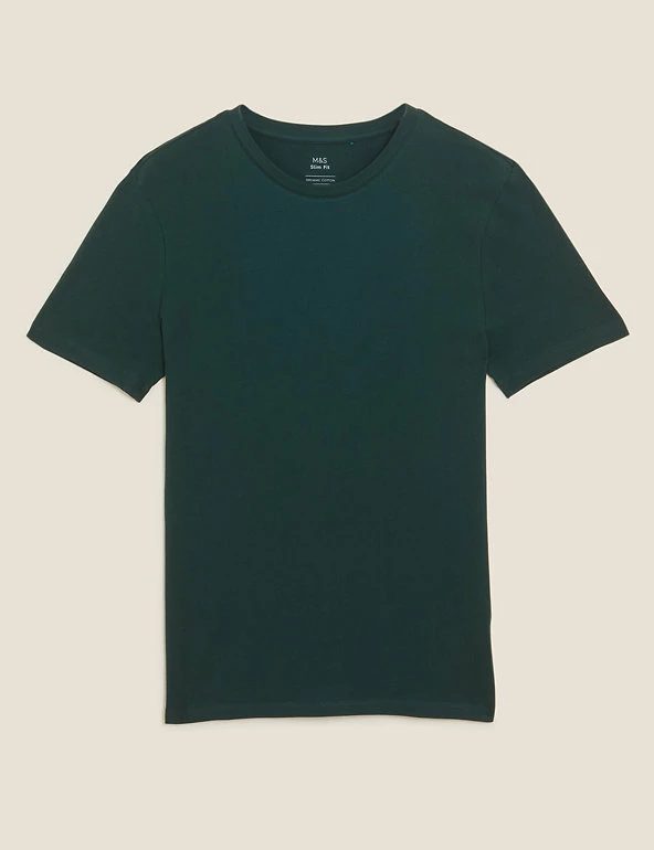 New ๐ M&S Collection Men's T-shirts Slim Fit Pure Cotton Crew Neck T-Shirt ๐คฉ 35 New ๐ M&S Collection Men's T-shirts Slim Fit Pure Cotton Crew Neck T-Shirt ๐คฉ - Image 35