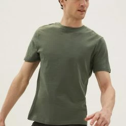 New ๐ M&S Collection Men's T-shirts Slim Fit Pure Cotton Crew Neck T-Shirt ๐คฉ 79 New ๐ M&S Collection Men's T-shirts Slim Fit Pure Cotton Crew Neck T-Shirt ๐คฉ -Men's Holiday Clothes Sales SD 03 T28 5311S KH X EC 0