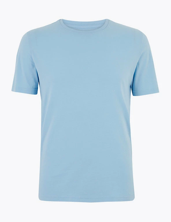 New ๐ M&S Collection Men's T-shirts Slim Fit Pure Cotton Crew Neck T-Shirt ๐คฉ 24 New ๐ M&S Collection Men's T-shirts Slim Fit Pure Cotton Crew Neck T-Shirt ๐คฉ - Image 24