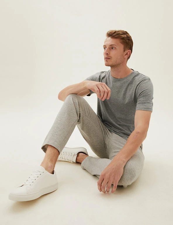 New ๐ M&S Collection Men's T-shirts Slim Fit Pure Cotton Crew Neck T-Shirt ๐คฉ 5 New ๐ M&S Collection Men's T-shirts Slim Fit Pure Cotton Crew Neck T-Shirt ๐คฉ - Image 5