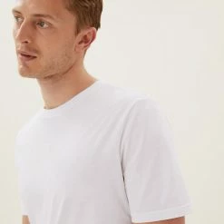 New ๐ M&S Collection Men's T-shirts Slim Fit Pure Cotton Crew Neck T-Shirt ๐คฉ 51 New ๐ M&S Collection Men's T-shirts Slim Fit Pure Cotton Crew Neck T-Shirt ๐คฉ -Men's Holiday Clothes Sales SD 03 T28 5311S Z0 X EC 0