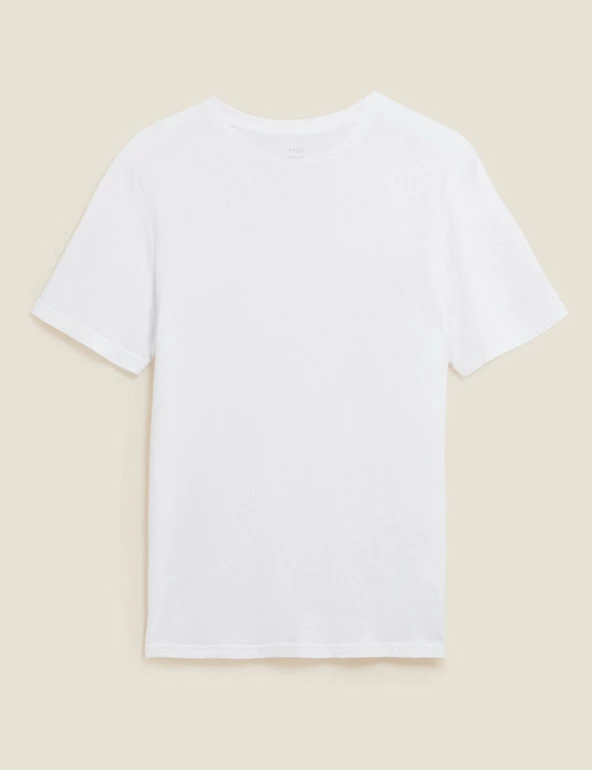 New ๐ M&S Collection Men's T-shirts Slim Fit Pure Cotton Crew Neck T-Shirt ๐คฉ 11 New ๐ M&S Collection Men's T-shirts Slim Fit Pure Cotton Crew Neck T-Shirt ๐คฉ - Image 11