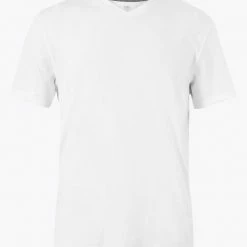 New 😀 M&S Collection Men's T-shirts Pure Cotton V-Neck T-Shirt 🛒 -Men's Holiday Clothes Sales SD 03 T28 5315M Z0 X EC 90