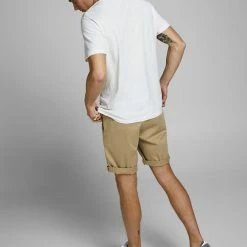Discount ✔️ JACK & JONES Men's Shorts Regular Fit Chino Shorts 🌟 24 Discount ✔️ JACK & JONES Men's Shorts Regular Fit Chino Shorts 🌟 -Men's Holiday Clothes Sales SD 08 T18 3055 KH X EC 2