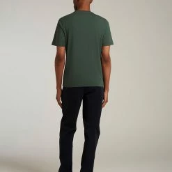 Flash Sale 👍 Farah Men's T-shirts Organic Cotton Crew Neck T-Shirt 🥰 -Men's Holiday Clothes Sales SD 10 T18 2600 J0 X EC 1