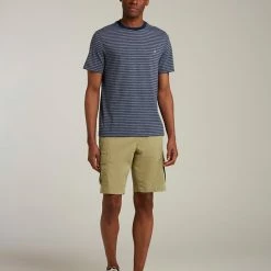 New 😍 Farah Men's T-shirts Cotton Rich Striped T-Shirt ⭐