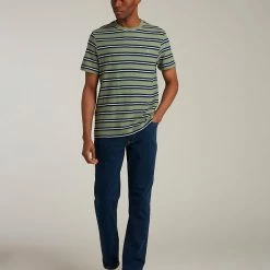 Brand new 👏 Farah Men's T-shirts Organic Cotton Striped T-Shirt ⭐