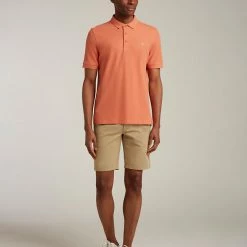 Hot Sale 🎉 Farah Men's Polo 👚 Shirts Organic Cotton Pique Polo 👚 Shirt 😀 -Men's Holiday Clothes Sales SD 10 T18 2605 B0 X EC 0