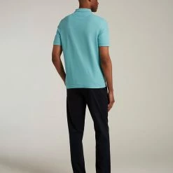 Hot Sale 🎉 Farah Men's Polo 👚 Shirts Organic Cotton Pique Polo 👚 Shirt 😀 -Men's Holiday Clothes Sales SD 10 T18 2605 E0 X EC 2