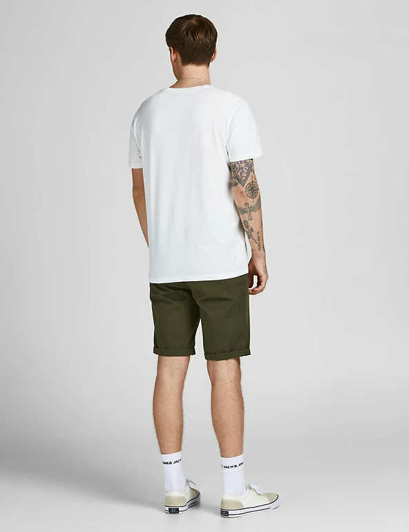 Discount ✔️ JACK & JONES Men's Shorts Regular Fit Chino Shorts 🌟 11 Discount ✔️ JACK & JONES Men's Shorts Regular Fit Chino Shorts 🌟 - Image 11