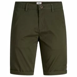 Discount ✔️ JACK & JONES Men's Shorts Regular Fit Chino Shorts 🌟 29 Discount ✔️ JACK & JONES Men's Shorts Regular Fit Chino Shorts 🌟 -Men's Holiday Clothes Sales SD 10 T18 3055 XW X EC 90