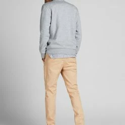 Outlet 👍 JACK & JONES Men's Trousers Slim Fit Chinos 😀 -Men's Holiday Clothes Sales SD 10 T18 4340 L4 X EC 2