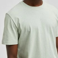 Outlet ✔️ SELECTED HOMME Men's T-shirts Pure Cotton Crew Neck T-Shirt 😉 -Men's Holiday Clothes Sales SD 10 T18 4602 J0 X EC 2