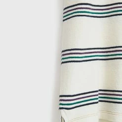 Flash Sale 🔥 White Stuff Men's T-shirts Pure Cotton Striped Crew Neck T-Shirt 🤩 -Men's Holiday Clothes Sales SD 10 T19 1710 NB X EC 5