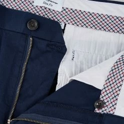 Outlet ⭐ Ben Sherman Men's Trousers Slim Fit 5 Pocket Chinos 🧨 -Men's Holiday Clothes Sales SD 10 T19 5618 F0 X EC 4