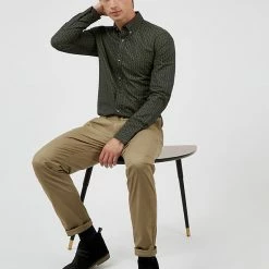 Outlet ⭐ Ben Sherman Men's Trousers Slim Fit 5 Pocket Chinos 🧨