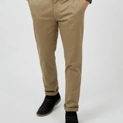 Outlet ⭐ Ben Sherman Men's Trousers Slim Fit 5 Pocket Chinos 🧨 -Men's Holiday Clothes Sales SD 10 T19 5618 SS X EC 1