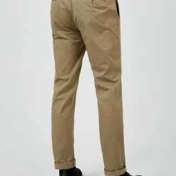 Outlet ⭐ Ben Sherman Men's Trousers Slim Fit 5 Pocket Chinos 🧨 -Men's Holiday Clothes Sales SD 10 T19 5618 SS X EC 2