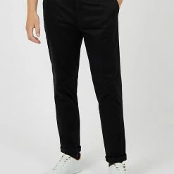 Outlet ⭐ Ben Sherman Men's Trousers Slim Fit 5 Pocket Chinos 🧨 -Men's Holiday Clothes Sales SD 10 T19 5618 Y0 X EC 1