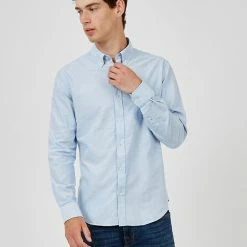 Brand new 😉 Ben Sherman Casual 👕 Shirts Pure Cotton Oxford 👕 Shirt ⭐ -Men's Holiday Clothes Sales SD 10 T19 5643 E0 X EC 0
