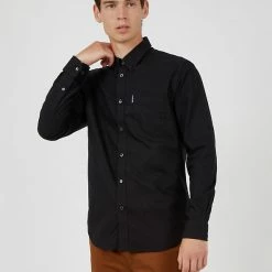 Brand new 😉 Ben Sherman Casual 👕 Shirts Pure Cotton Oxford 👕 Shirt ⭐ -Men's Holiday Clothes Sales SD 10 T19 5643 Y0 X EC 0