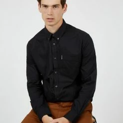 Brand new 😉 Ben Sherman Casual 👕 Shirts Pure Cotton Oxford 👕 Shirt ⭐ -Men's Holiday Clothes Sales SD 10 T19 5643 Y0 X EC 1